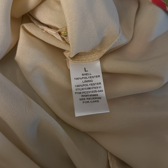 Vici Astoria Floral Mini with Tie Detail Size Large NWOT - Picture 9 of 9